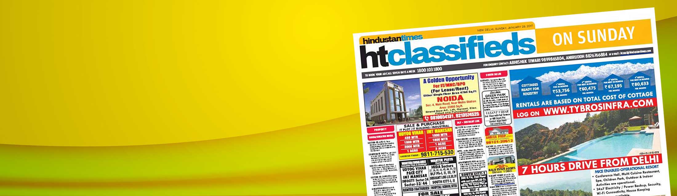 Hindustan Times Classified Ad